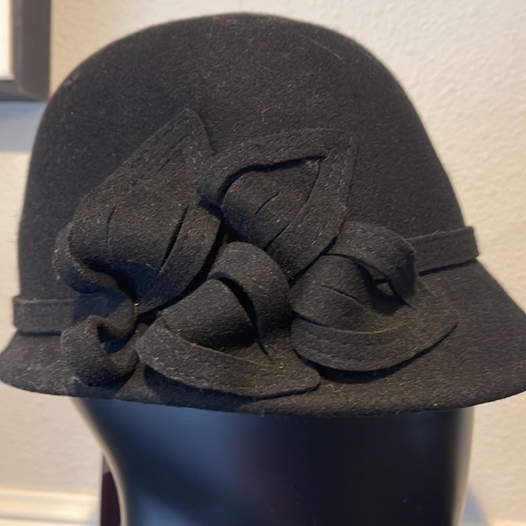 WOOL FLAPPER HAT NWT Roaring 20s 1920s GREAT GATSBY - Picture 5 of 5